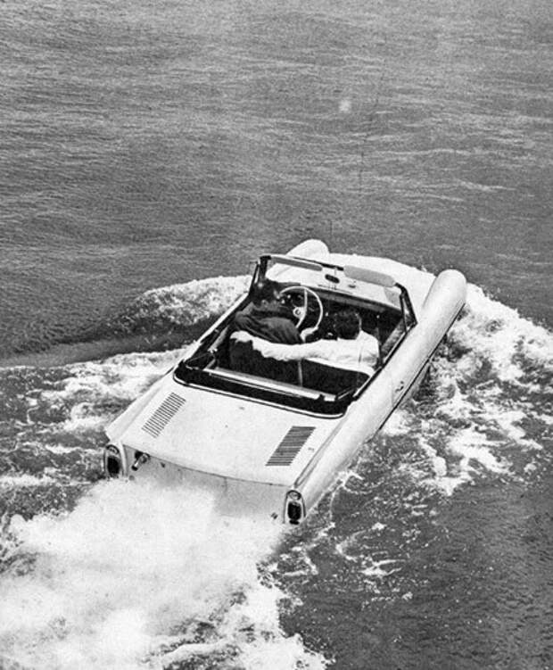 Амфибия Amphicar 770 (1961-68) авто, история