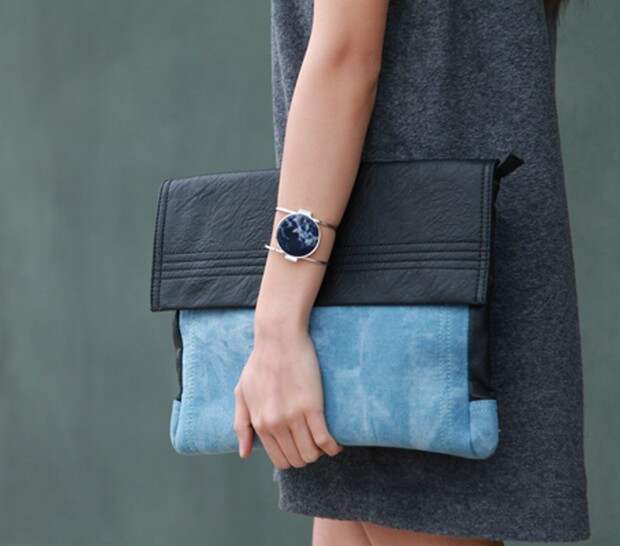 Attractive New Accessory From Denim Fabric -8