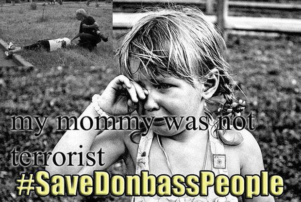 Save Donbass People from Ukrainian Army