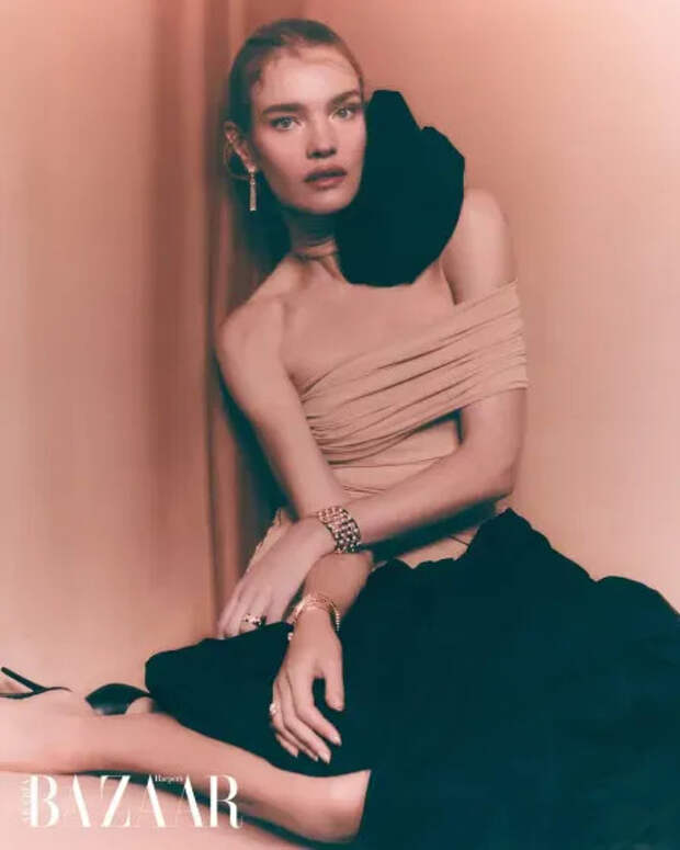 Наталья Водянова для Harper's Bazaar Arabia