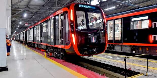 Количество поездов «Москва-2020» в метро увеличилось в 1,5 раза с начала года. Фото: Ю. Иванко mos.ru