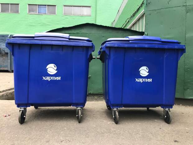 Синие контейнеры для раздельного сбора отходов установят в Алтуфьеве на будущей неделе Фото из открытых источников