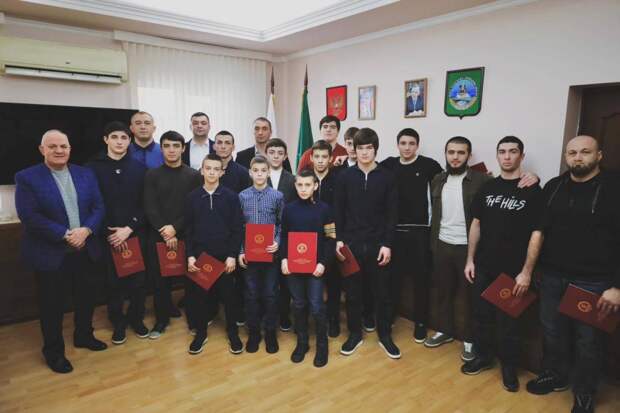 Тахтамукайское сельское поселение чествует своих лучших спортсменов и тренеров