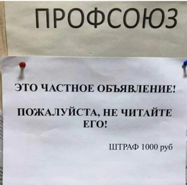 Угарная подборка объявлений из России, креативности которых позавидовали бы даже в США.