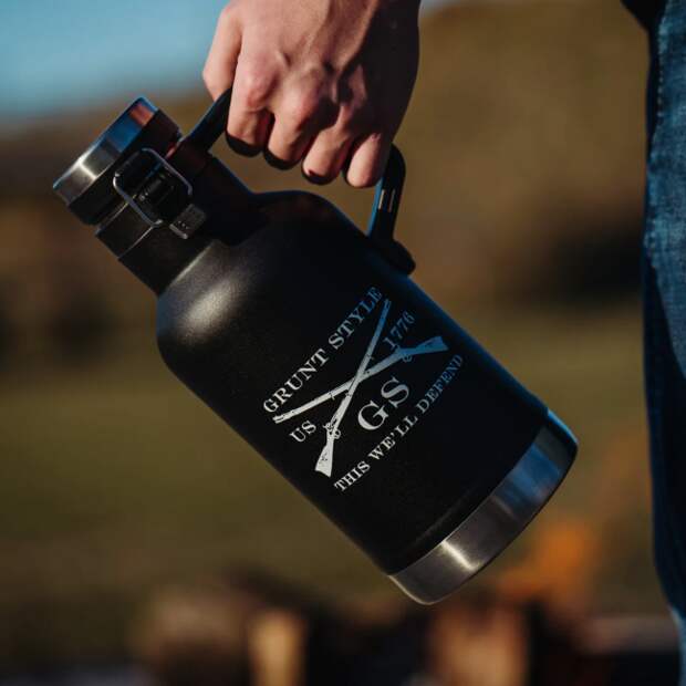 Grunt Style 64oz Stainless Steel Growler