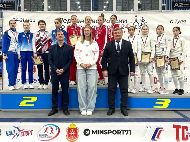 Самарские спортсмены завоевали медали на чемпионате России по фехтованию среди молодежи до 23 лет