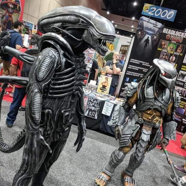 Это лучшие косплеи с ComicCon 2018 участники фестиваля Comic Con 2018