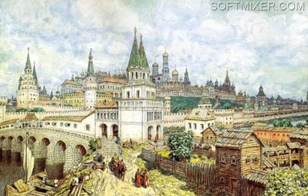 Аполлинарий Васнецов. Московский Кремль. Расцвет Кремля в конце 17 века. Аполлинарий Васнецов. Московский Кремль. Расцвет Кремля в конце 17 века.