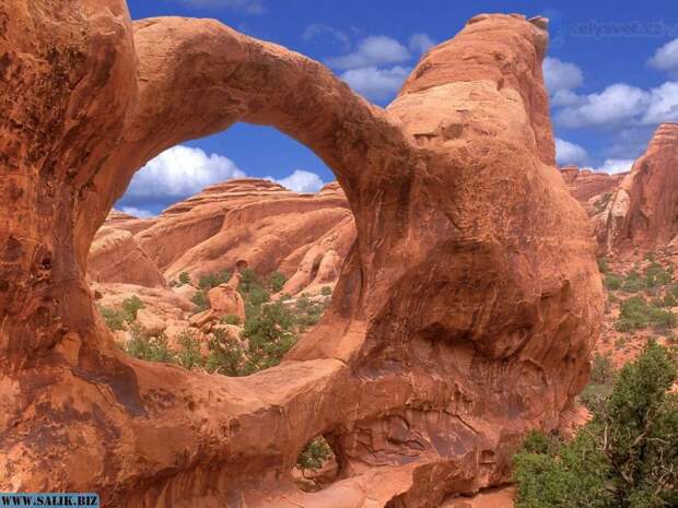 Double O Arch.