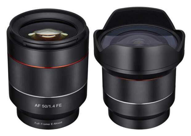 Samyang выпускает автофокусные объективы 50мм F/1.4 и 14мм F/2.8 для Sony FE