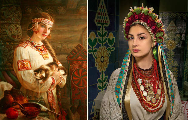 Завораживающая красота русских женщин.