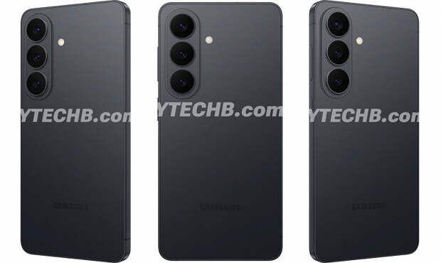 Samsung Galaxy S26 в черном цвете показали со всех сторон