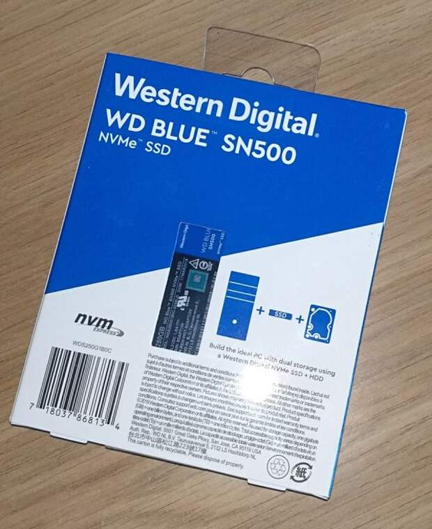 Western Digital Blue SN500