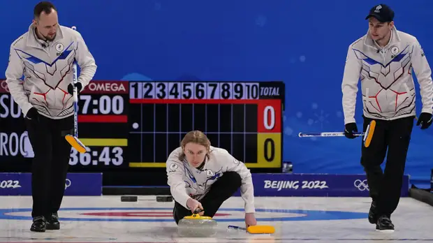 Мужская сборная России по кёрлингу разгромила Данию на Олимпиаде-2022