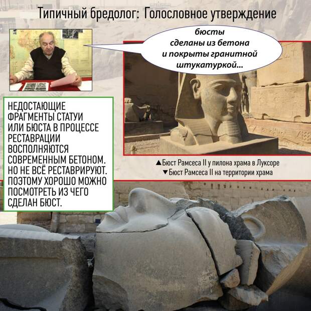Типичный бредолог, голословные утверждения [Древний Египет] древний египет, история, пирамидосрач, пирамиды, факты