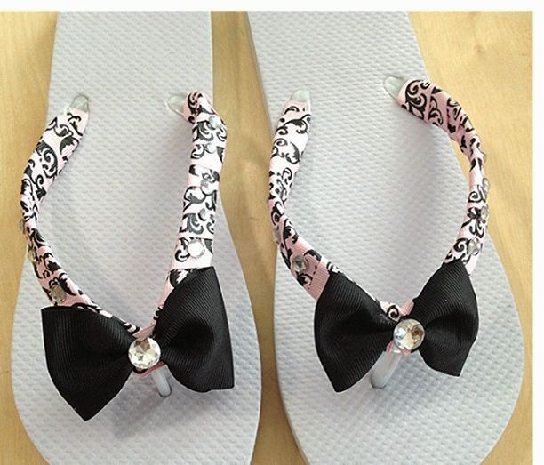 diy-ribbon-bow-flip-flop