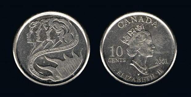 10 центов Канады