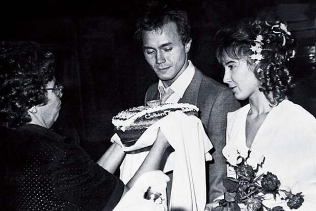 Андрей Панин и Татьяна Французова, 1992 актеры, звезды, знаменитости, политики, свадьба, эстрада