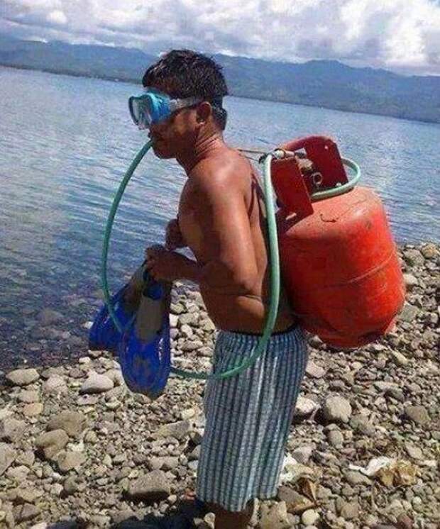 починил