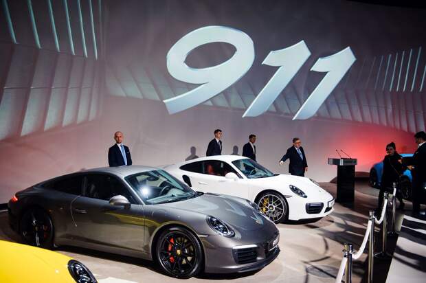 Презентация нового Porsche 911 Carrera
