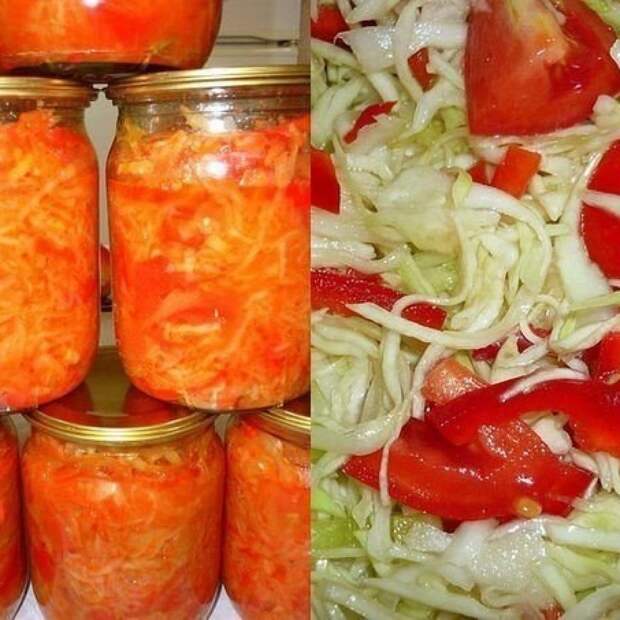 Салат из капусты «Зимний»
