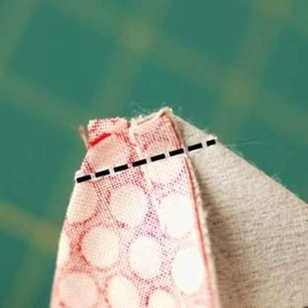 Домики из лоскутов