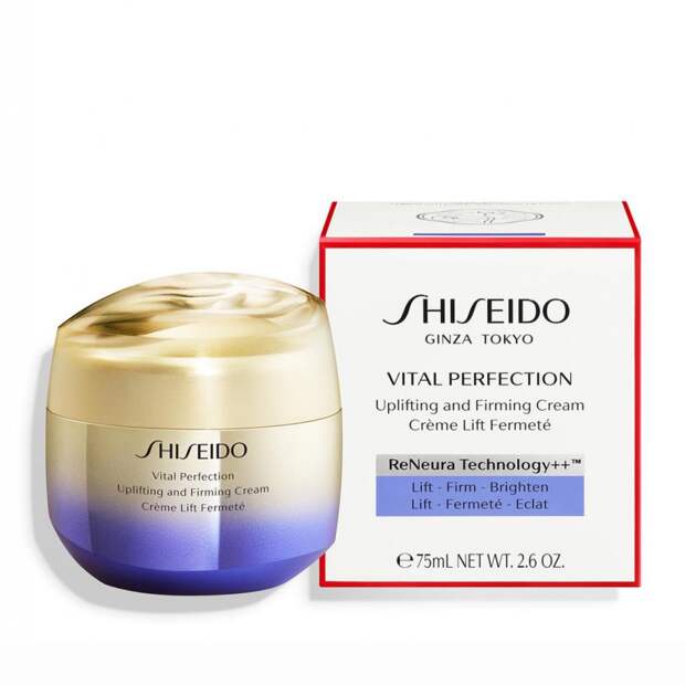 Лифтинг-крем для упругости кожи лица Vital Perfection, Shiseido, 17 600 руб. (BoscoVesna)