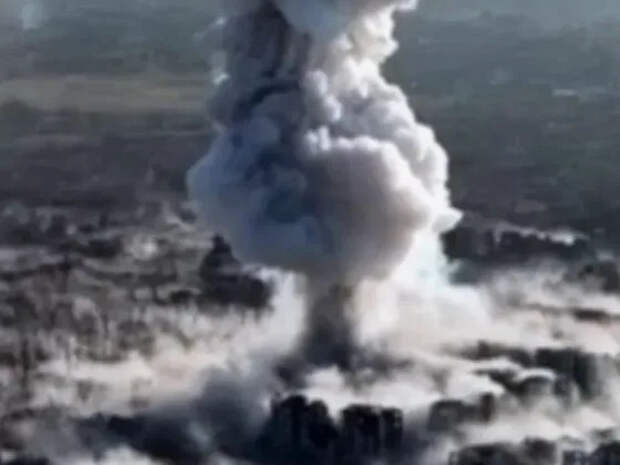 Sohu: Россия ударила по Украине оружием, сравнимым с маленькой ядерной бомбой