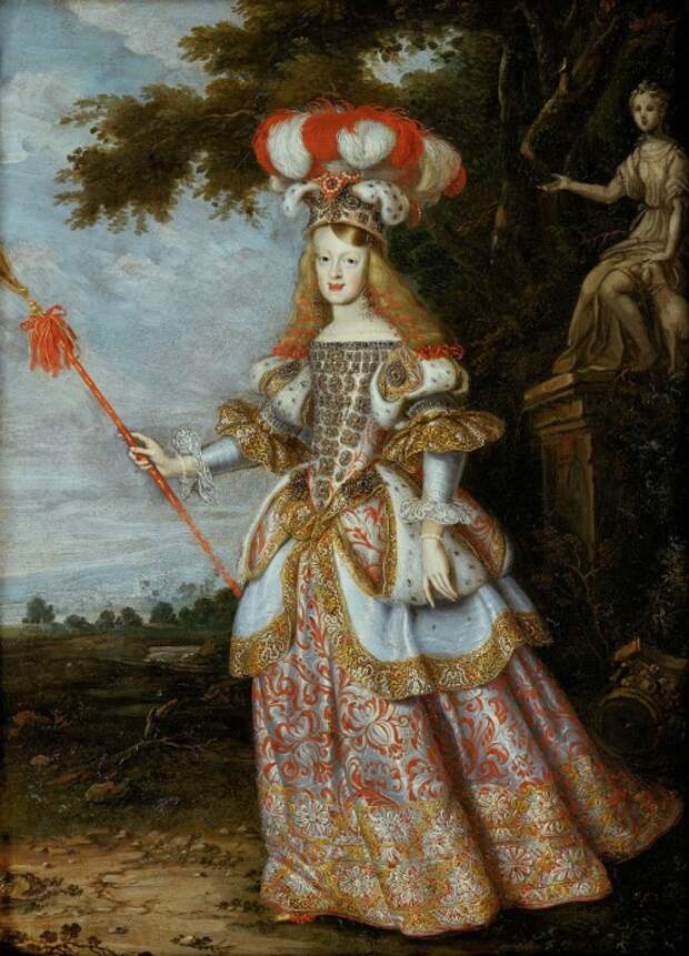 Ян Томас ван Иеперен. Императрица Маргарита Тереза, 1667