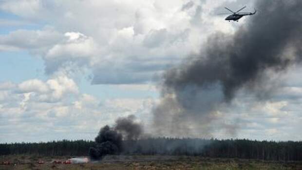Вертолет Ми-28 потерпел крушение в Рязанской области