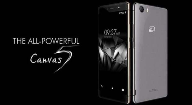 Micromax Canvas 5 E481