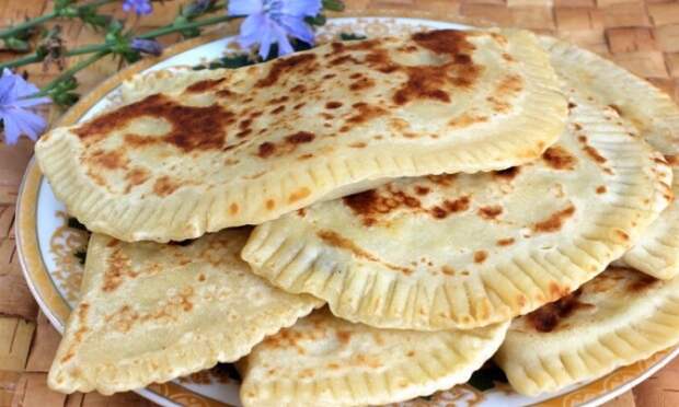 Бесподобные кутабы с картофелем и сыром
