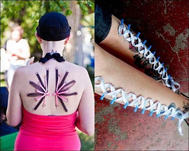 Странно piercing3 корсет