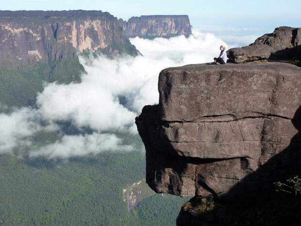 Столовая гора (тепуи) Рорайма в Венесуэле. Фото