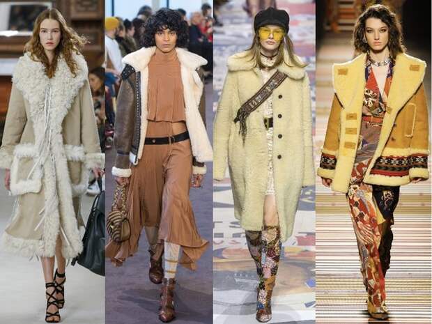 Loewe, Chloé, Christian Dior, Etro, осень-зима 2018-2019 