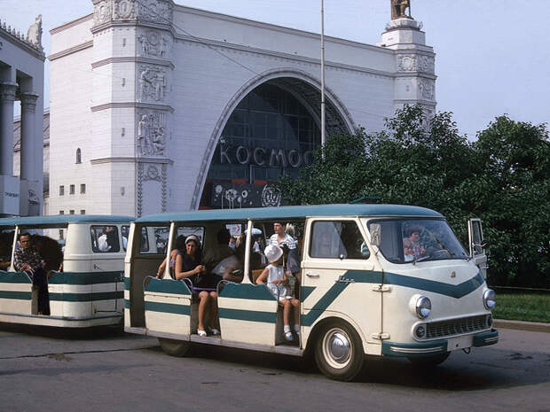 Необычные разработки Рижской автобусной фабрики концепт, прототип, раф, ссср