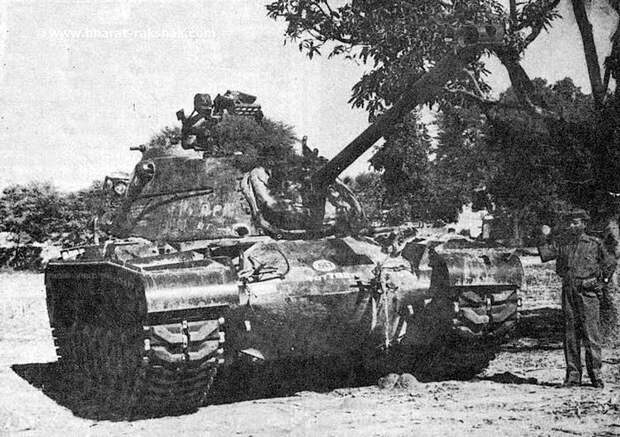 Пакистанский М-48 в Чамбе - Индо-пакистанская война 1965 года. Пролог | Военно-исторический портал Warspot.ru