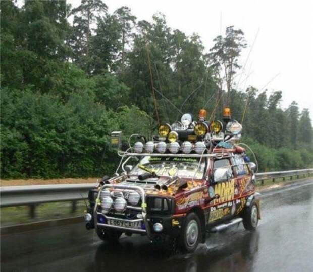 Приколы от автолюбителей. Здорово!