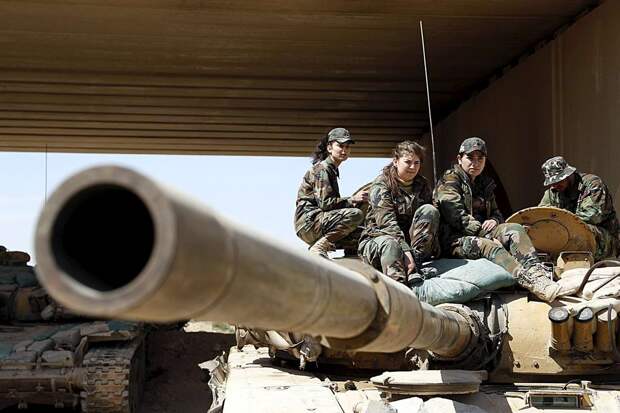 Женский спецназ Сирии 