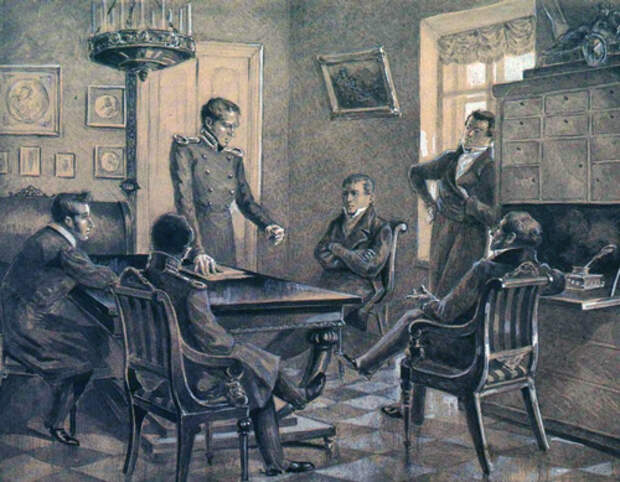 тайные собрания декабристов