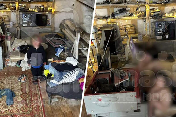 В Петербурге троих детей, живших в подвале с отцом, снова поместили в больницу