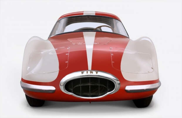Прототип газотурбинного автомобиля Fiat 1954 fiat, газотурбинный двигатель, концепт, прототип, турбина