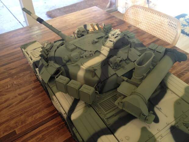 Танк Т-80 напечатанный на 3D принтере 3d принтер, Т-80, моделирование, танк