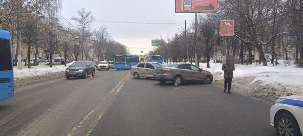 В Твери подросток пострадал в тройном ДТП