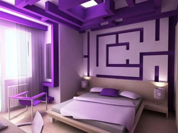 красивый дизайн спальни фото