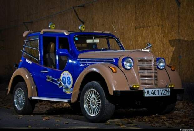 5. Москвич (1946) авто, олдтаймер, ретро авто, советские автомобили