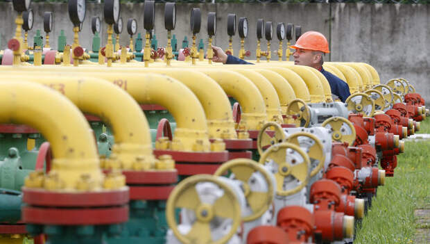 Газовое хранилище под Львовом, Украина, архивное фото