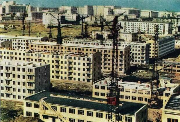 Строительство в СССР (иллюстрация из открытых источников)