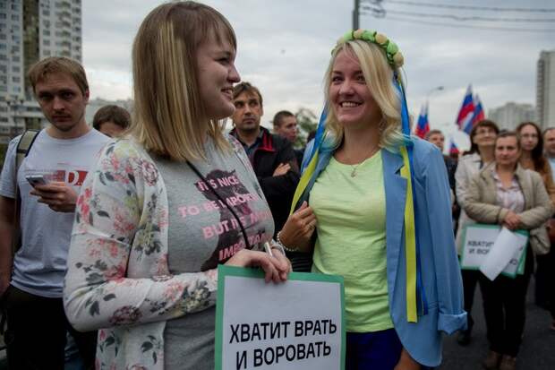 «Следующая акция оппозиции пройдет по Скайпу»: хроника митинга в Марьино