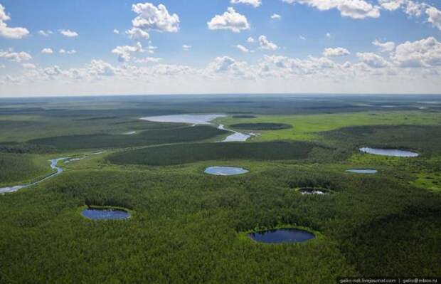 Целиком протекает по территории Каргасокского района Томской области.